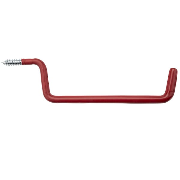 National Hardware National Hardware 6 in. L Vinyl Coated Red Steel Ladder Hook 20 lb. cap. 2 pk N188-003 - main